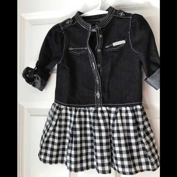 Calvin Klein Other - Calvin Klein jeans dress black size 18 months